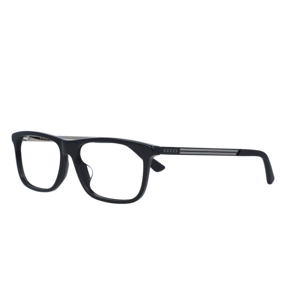 NEW GUCCI EYEGLASSES MEN BLACK EYEWEAR GUCCI GG0696OA 001